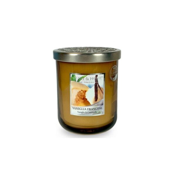 Heart & Home - Candela in giara 115 g - Vaniglia Francese