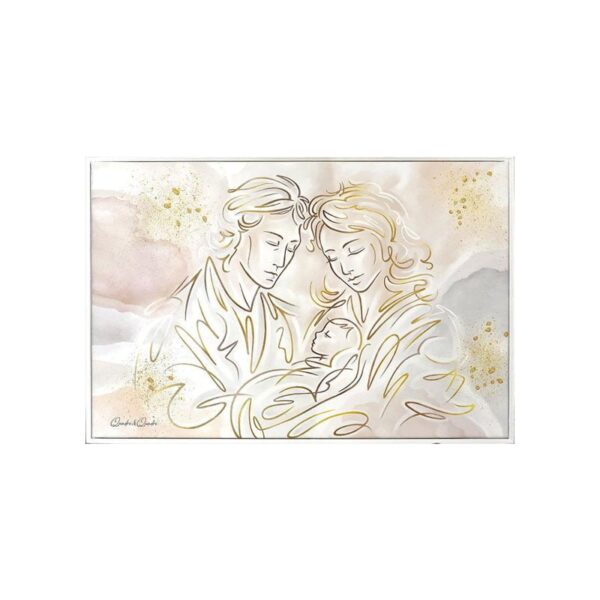 Quadri&Quadri - Divino con cornice bianca 90x60x4 cm