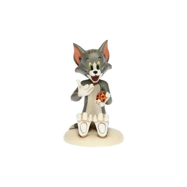 Thun - Gatto Tom con Coccinella portafortuna 10 cm - Warner Bros