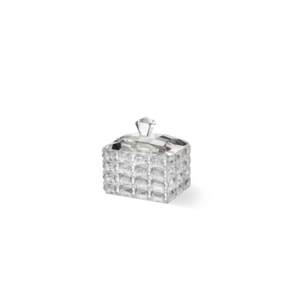 Fantin Argenti - Scatola Cristallo Gemme rettangolare 12,5X9,5H10