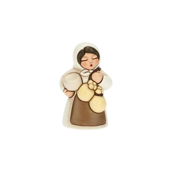Thun - Donna con formaggio Presepe classico