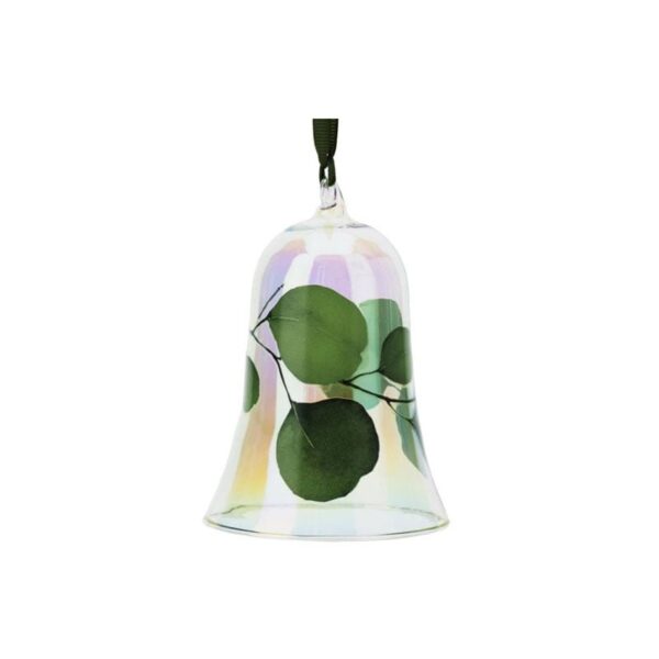 Hervit - Campana in vetro 8x12 cm - Botanic verde