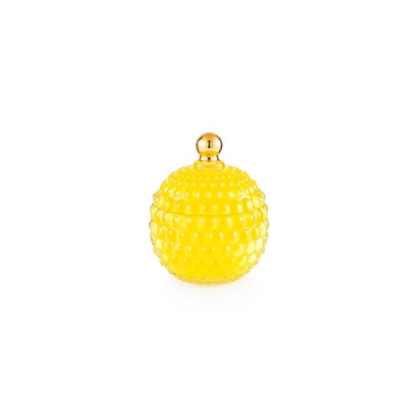 Emò - Scatola pc bombata 8,5x8,5x11 gialla