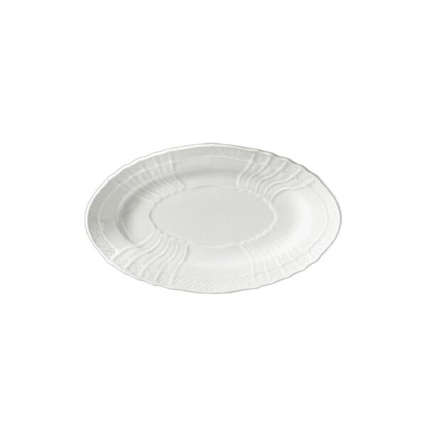 Richard Ginori - Raviera bianca ovale 23 cm - Vecchio Ginori Bianco