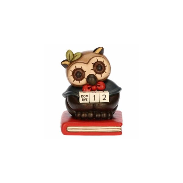 Thun - Calendario laurea con gufo Lucky in ceramica