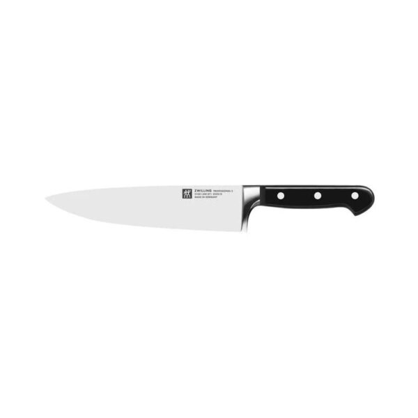 Zwilling - Coltello da cuoco liscio, 20 cm Nero - Professional S