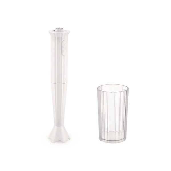 Alessi - Frullatore a immersione in resina bianca - Plisse