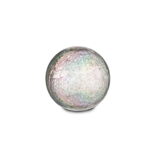 Fantin Argenti - Lampada Sfera Led Bianco Iridescente 15x13.5 cm