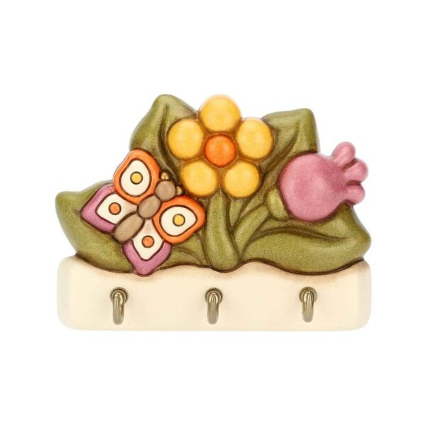 Thun - Appendichiavi con 3 ganci in ceramica Sorprese di Pasqua