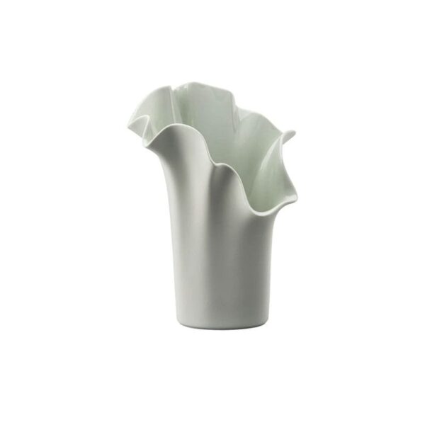 Rosenthal - Vaso in porcellana 30 cm Asimmetrico - Sea Salt