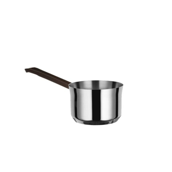 Alessi - Casseruola Acciaio inossidabile A Manico Lungo In Acciaio Inossidabile 14 Cm - Edo
