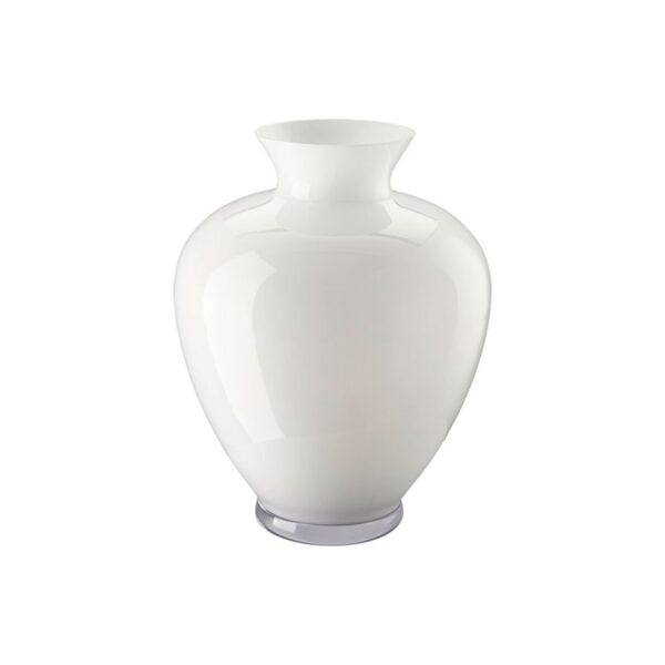 Rosenthal - Vaso in vetro 36 cm white glass - Gianna