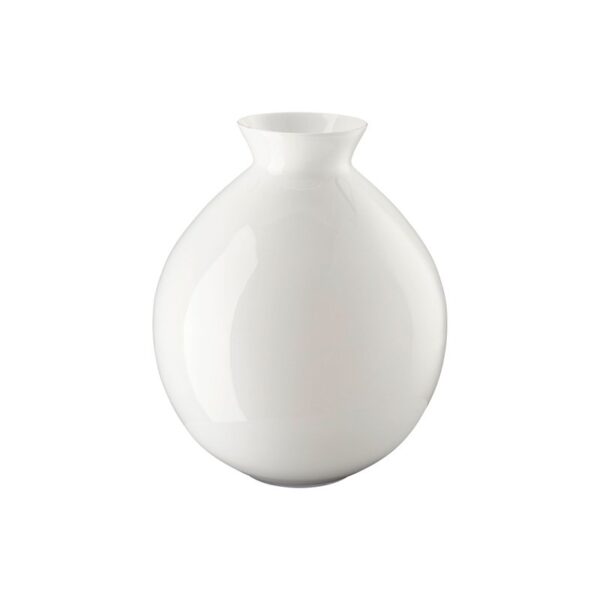 Rosenthal - Glass Vase 33 cm White Glass - Silvana
