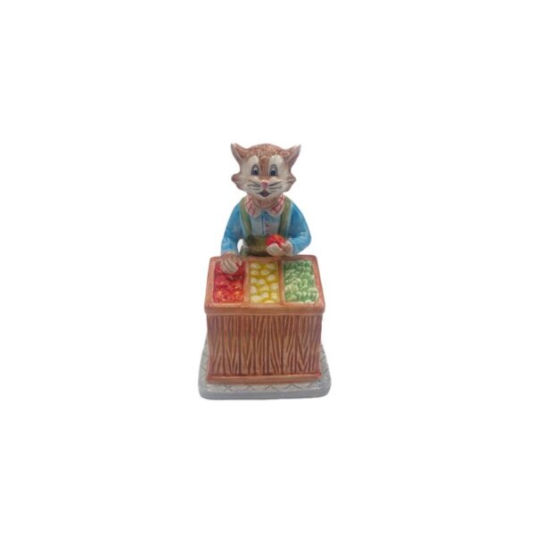 Paris Royal - Statuina gatto porcellana Susie Apple - Funnycats