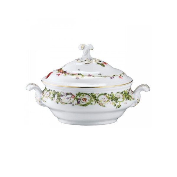 Rosenthal Versace - Zuppiera in porcellana - Flower Fantasy
