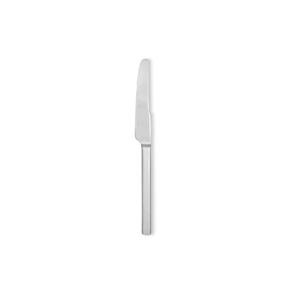 Alessi - Coltello da tavola acciaio con manico satinato - Dry