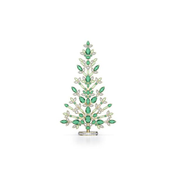 Swarovski - Albero di Natale Verde Gema Holiday