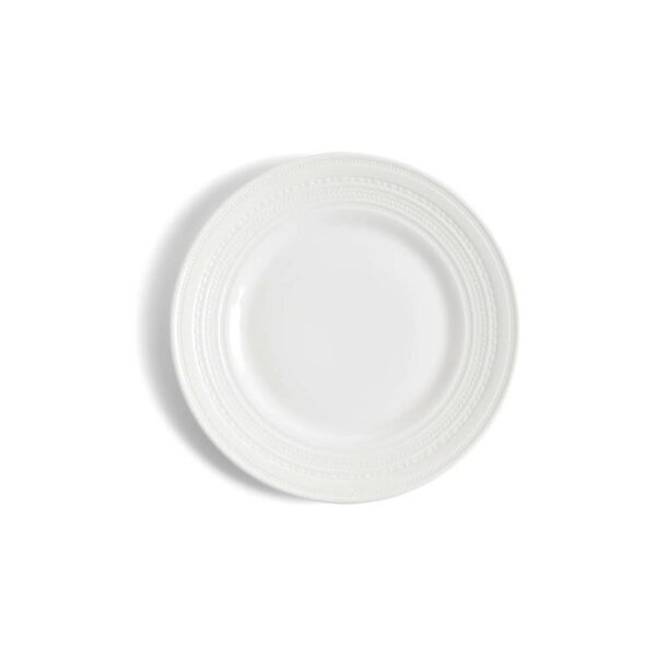 Wedgwood - 20 cm white fruit plate - carving