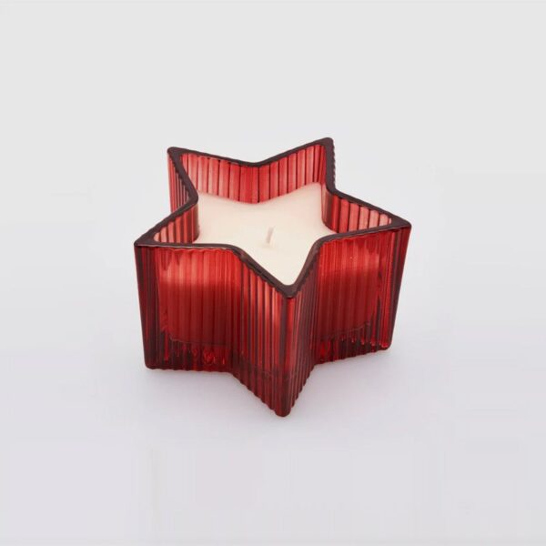 EDG Enzo De Gasperi - Candela Stella Profumata con contenitore in vetro H.6,5 cm