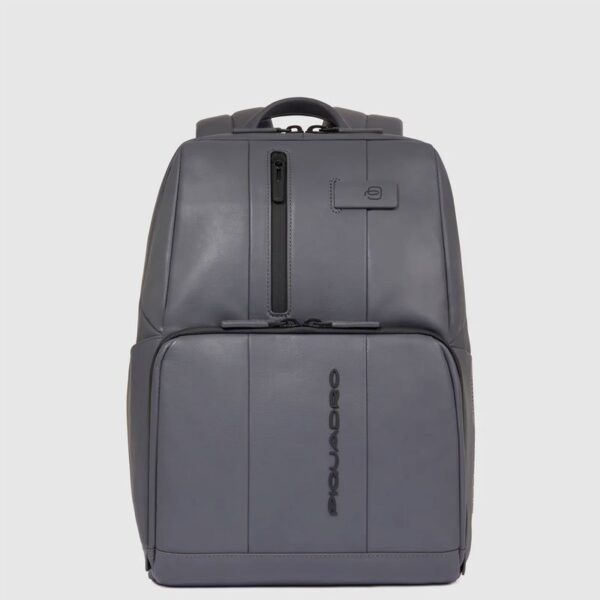 Piquadro - Zainetto porta PC e porta iPad 10,5"/iPad 9,7" - Grigio Chiaro