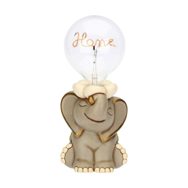 Thun - Lampada da tavolo in ceramica elefante