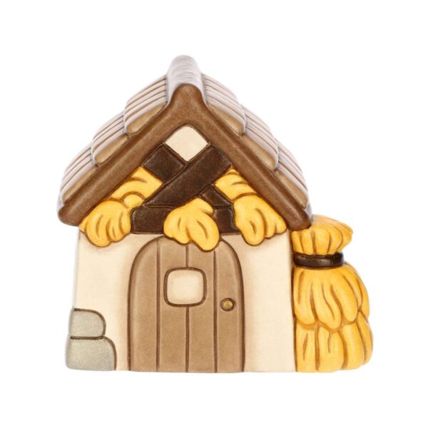 Thun - Fienile in ceramica Presepe Classico