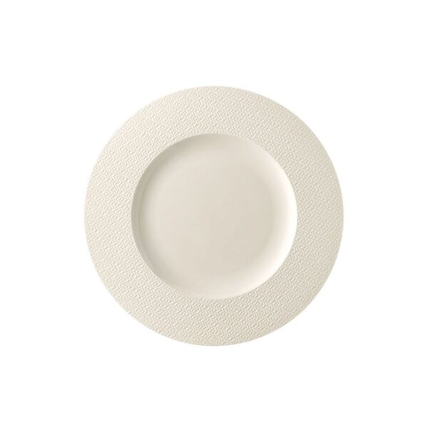 Rosenthal - Piatto piano 23 cm con falda - Kumi White tone