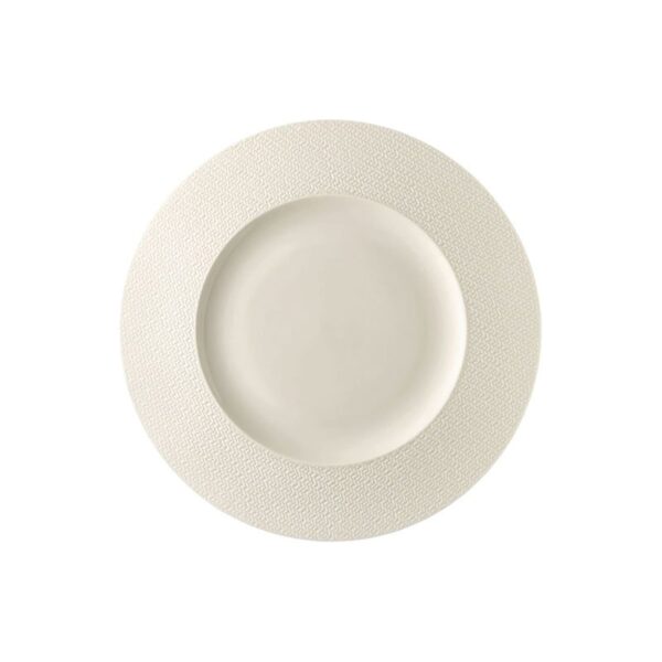 Rosenthal - Piatto piano con falda 28 cm - Kumi White tone