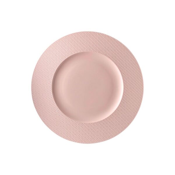 Rosenthal - Piatto piano con falda 28 cm - Kumi Rose tone