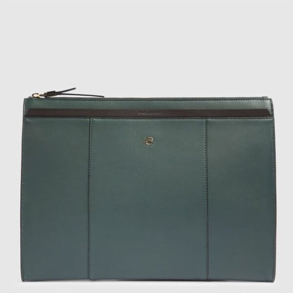 Piquadro - Pochette in pelle porta pc 13,3" o iPad®Pro 12,9"v