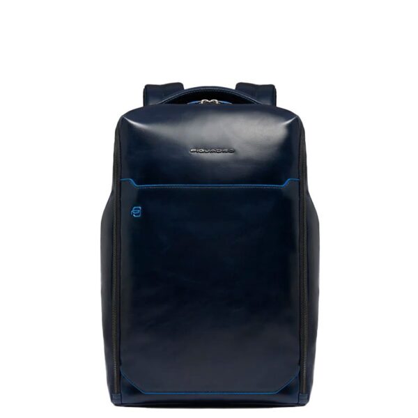 Piquadro - Zaino porta pc 14" personalizzabile Blu Notte