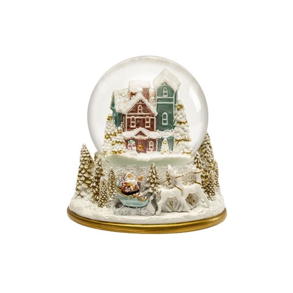 Lamart - Carillon Palla Paesaggio e slitta 13 cm