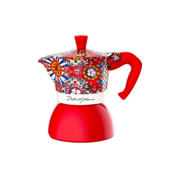 Bialetti - Moka Induzione 4 tazze Carretto Siciliano - Dolce & Gabbana