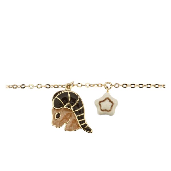 Thun - Bracciale Segno zodiacale Capricorno placcato in oro