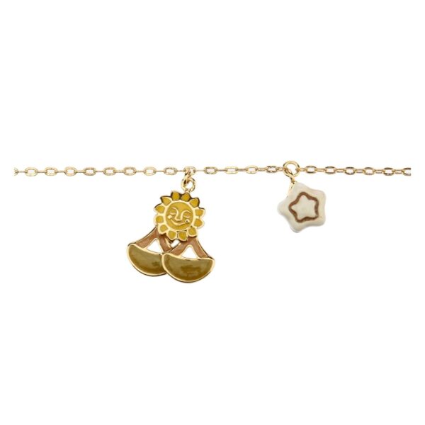 Thun - Bracciale Segno zodiacale Bilancia placcato in oro