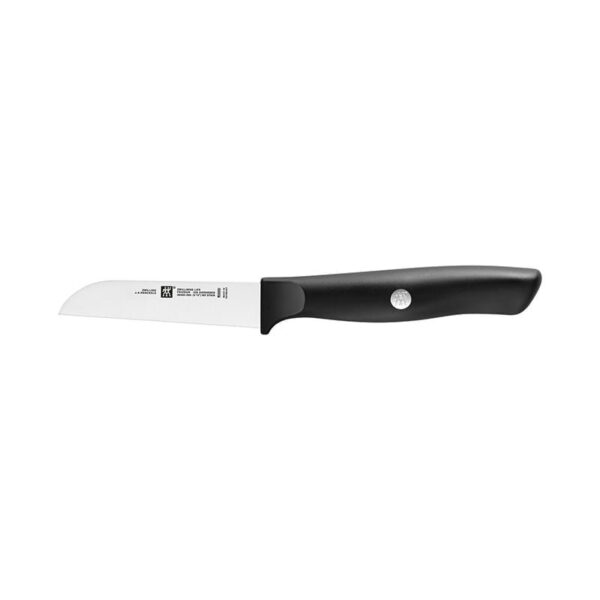 Zwilling - Coltello da verdura liscio 8 cm tagliato a laser nero - Life