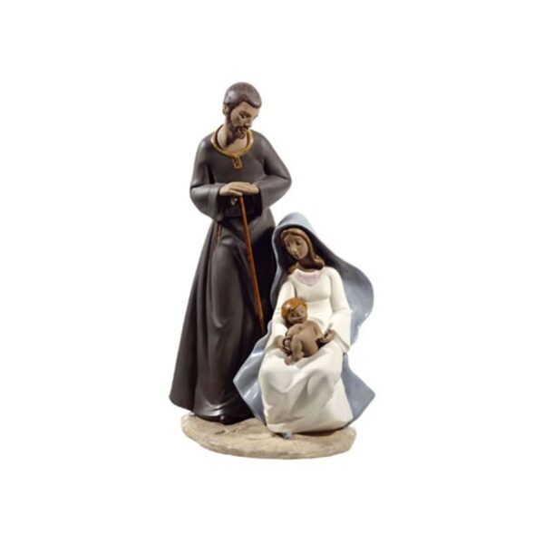 Nao - Statuina in porcellana “La Sacra Famiglia”