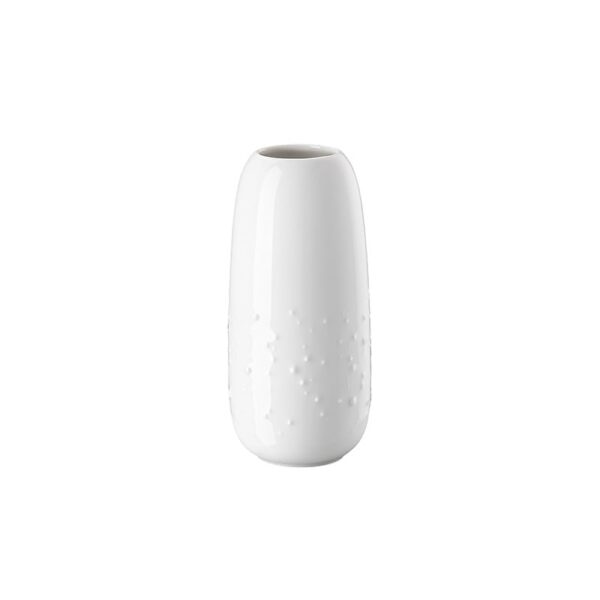 Rosenthal - 18 cm Vase - Tröpfchen Weiß