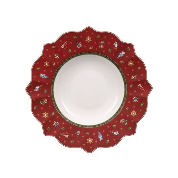 Villeroy & Boch - Piatto fondo rosso 26 cm - Toy's Delight