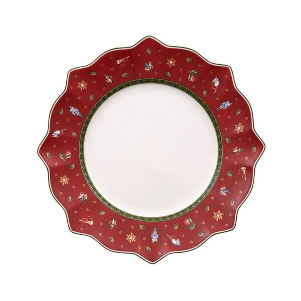Villeroy &amp; Boch - plato de piso rojo - Toy&#39;s Delight