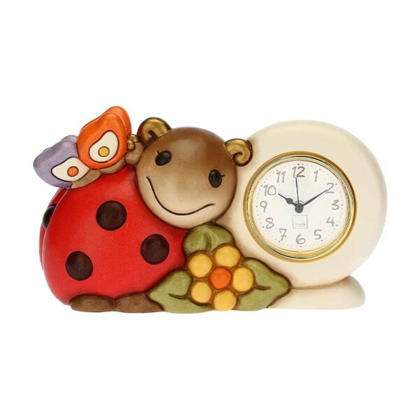 Thun - Orologio da Tavolo con Coccinella