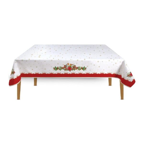Easy Life - Tovaglia rettangolare 250x145 cm Christmas Melody