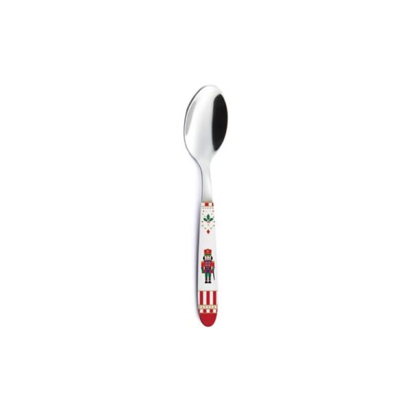 Easy Life - Cucchiaino in acciaio con manico decorato - Nutcracker