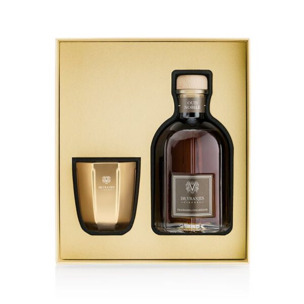 Dr. Vranjes - Fragranza D’ambiente Gift Box Oud Nobile Diffusore 250 ml e Candela 80 gr