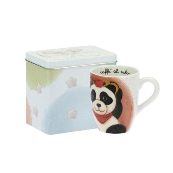 Thun - Mug Panda Sagittarius con scatola in latta