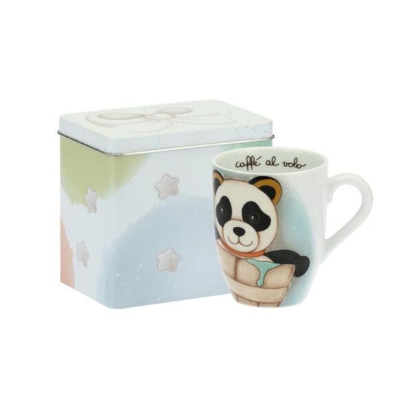Thun - Mug Panda Wassermann mit Blechbox