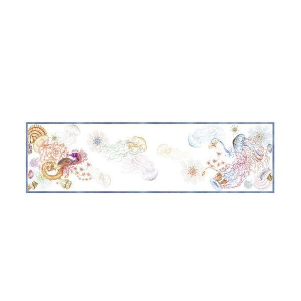 Tessitura Toscana Telerie - Tovaglia vis a vis Jelly Bianco 45x170 cm