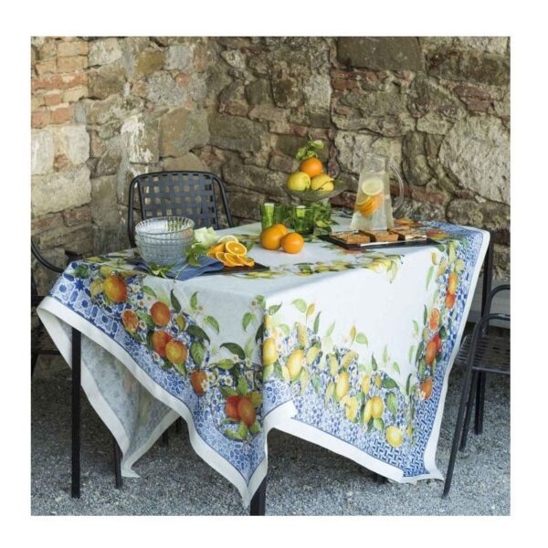 Tessitura Toscana Telerie - Tovaglia Sevillana Blu 170x360 cm