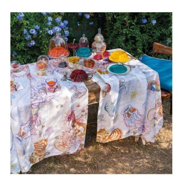 Tessitura Toscana Telerie - Tovaglia Jelly Bianco 160x230 cm