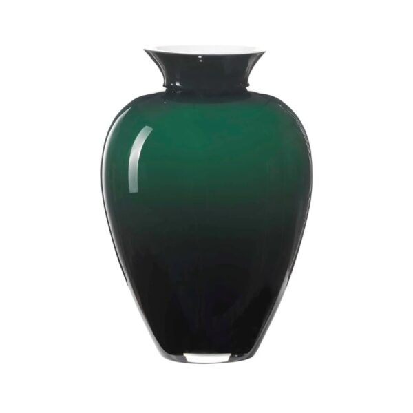 Onlylux - Vaso in vetro soffiato 29 cm Verde/Bosco - Aurora